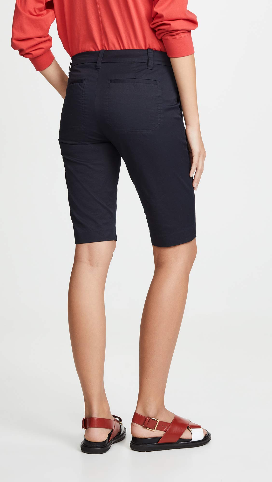 Vince Women's Bermuda Shorts with Coin Pocket - Casual Summer Shorts for Beach, Travel & Everyday Wear