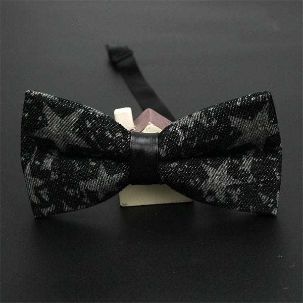 Stylish Pajarita Star Print Bow Tie - Perfect for Weddings, Parties & Formal Events
