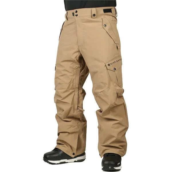 686 Defender Cargo Insulated Snowboard Pants for Men & Women - Waterproof Winter Snow Pants with Adjustable Waist - Perfect for Skiing, Snowboarding & Cold Weather Activities (2021 Model)