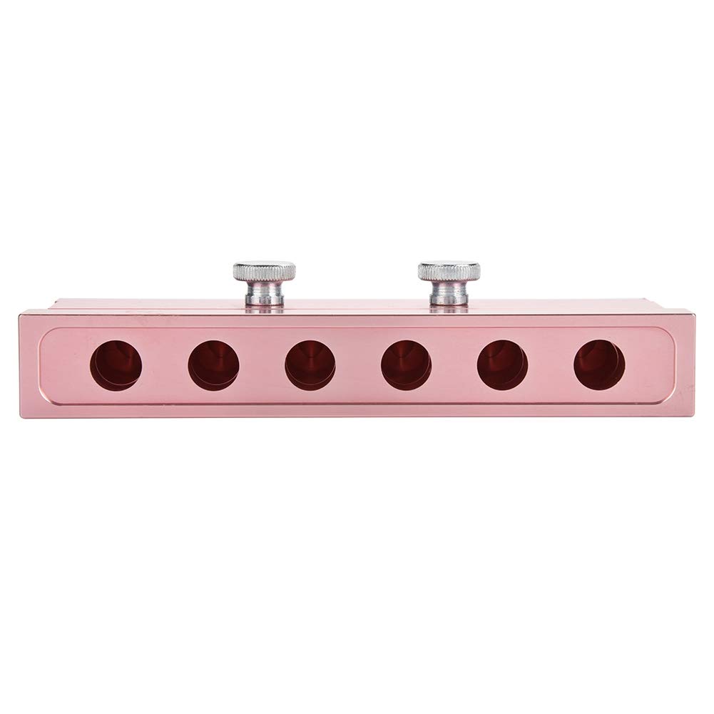 Ymiko 12.1 Dual Use Lipstick Maker & Lip Balm Making Kit - 6 Cavity DIY Lipstick Mold for Single Color & Two-Tone Lipsticks - Rose Gold Aluminum Alloy (Perfect for Home Beauty Businesses & DIY Cosmetic Gifts)