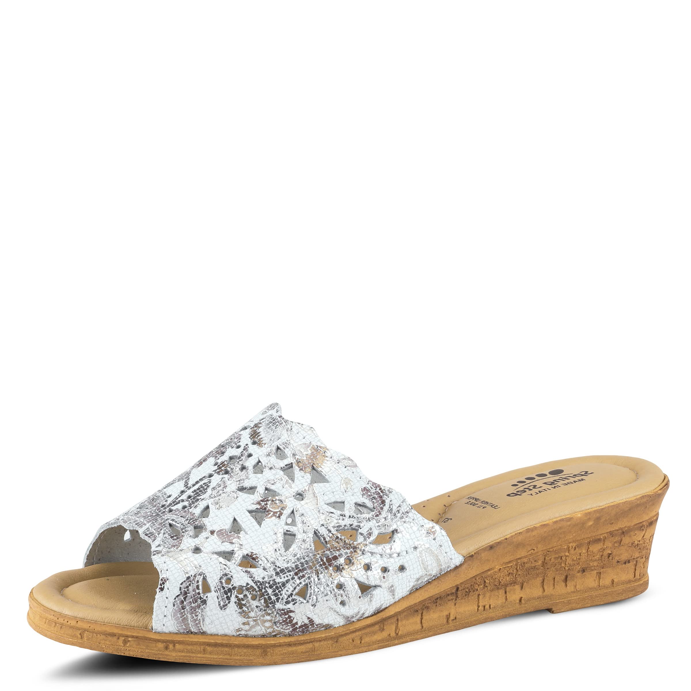 Women's ESTELLA Fashion Wedge Slide Sandals - Comfortable Spring & Summer Casual Shoes for Walking, Beach, Vacation & Outdoor Activities