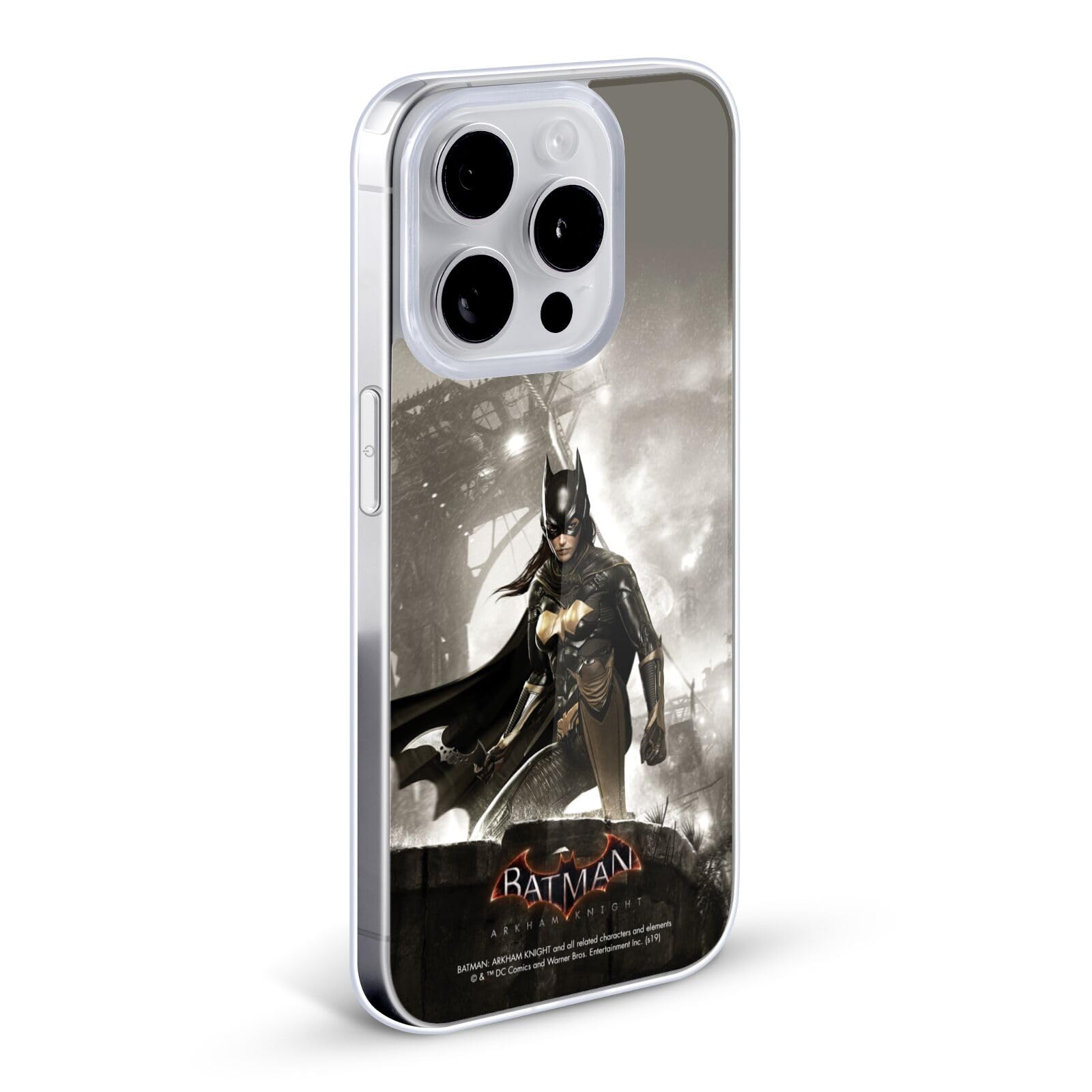 Officially Licensed Batman Arkham Knight Batgirl Soft Gel Case for Apple iPhone 11 Pro Max - Protective Phone Cover for Superhero Fans, Gaming Enthusiasts & Comic Collectors