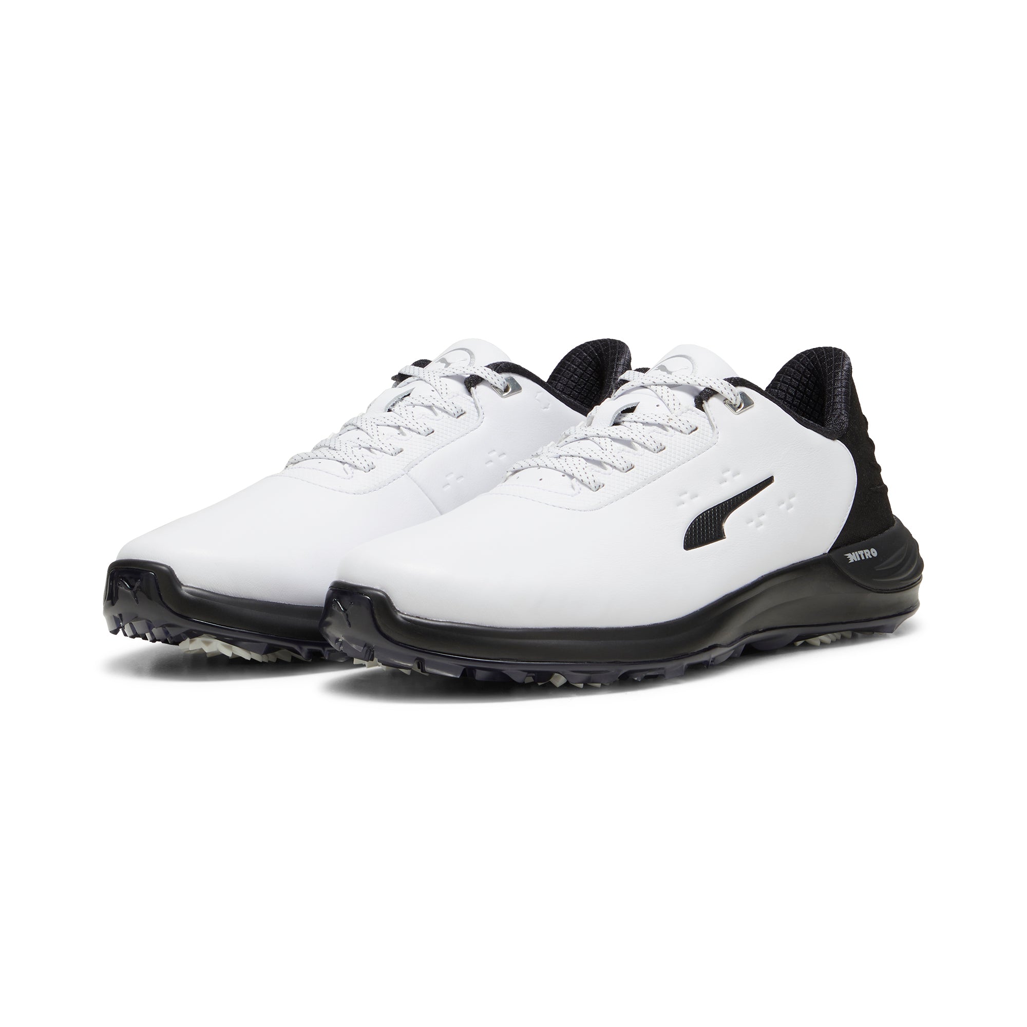 PHANTOMCAT NITRO™ Wide Golf Shoes for Men - Comfortable Spiked Golf Footwear with Enhanced Traction - Perfect for Walking Courses & Wet Conditions