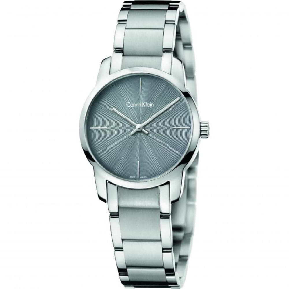 CALVIN KLEIN City K2G23144 Women's Watch - Stylish Analog Quartz Watch with Stainless Steel Band for Everyday Wear, Office & Casual Outfits