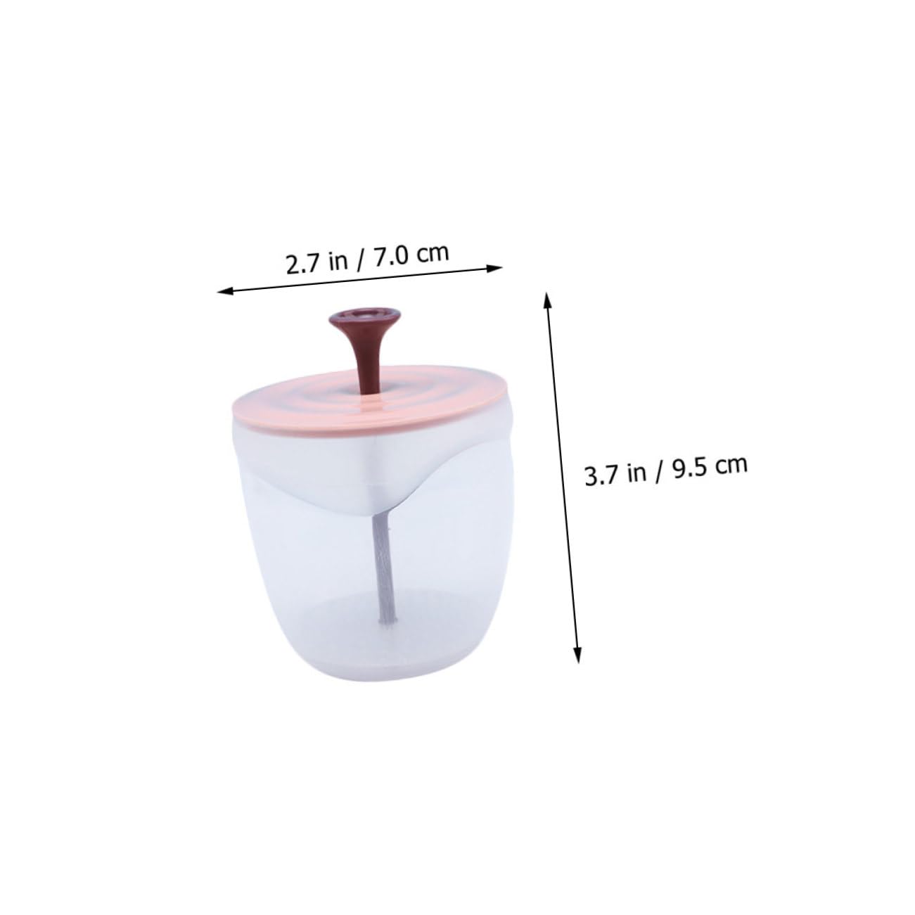 CANIGHT Facial Bubbler Set - 4pc Travel Portable Foaming Cup for Face Wash | PP Material Bubble Maker Bottle | Perfect for Skincare Routine, Travel & Spa Use