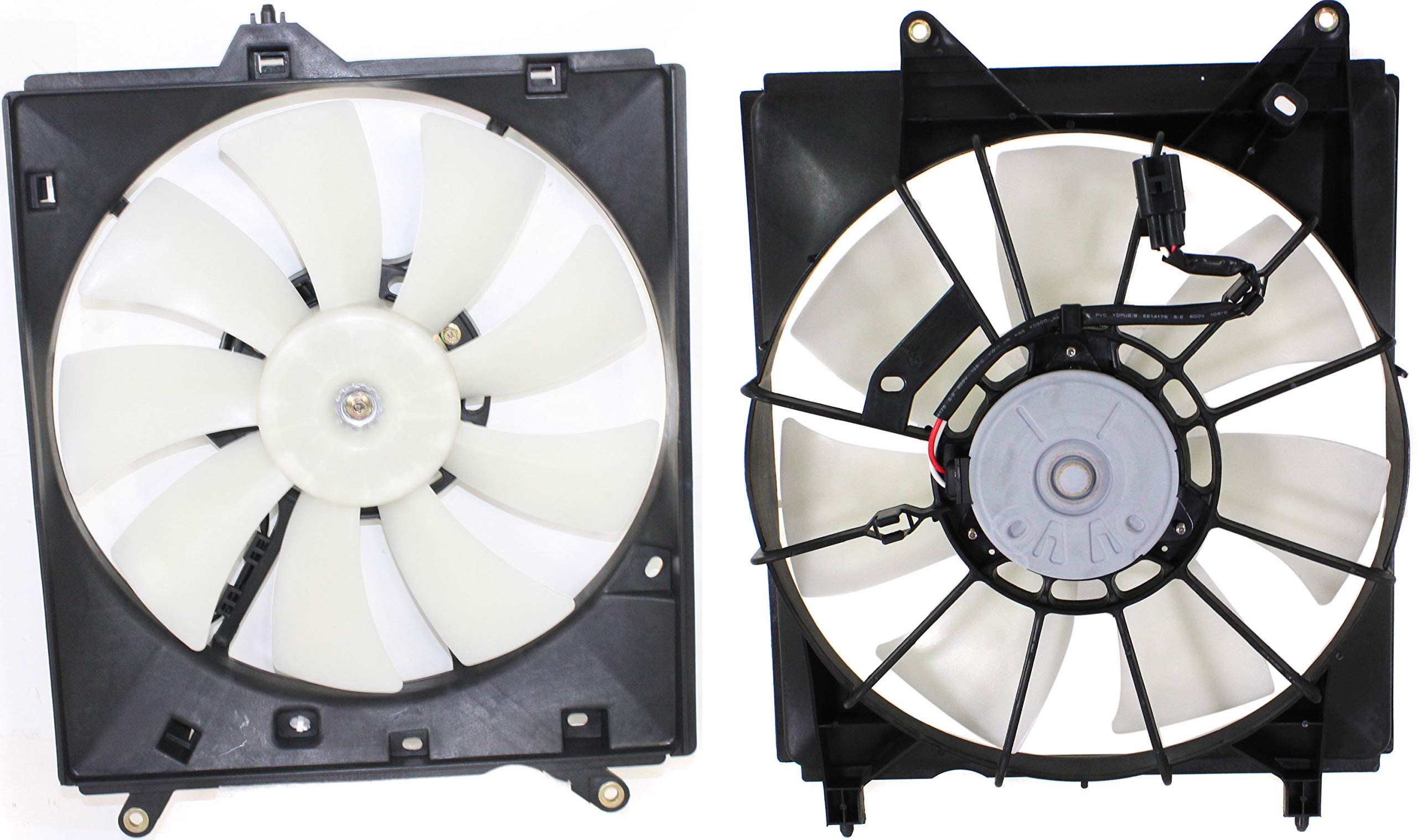 Garage-Pro Radiator Cooling Fan & A/C Condenser Fan Set (2-Pack) - Compatible with 2000-2004 Toyota Avalon - Driver & Passenger Side Replacement - Perfect for Engine Cooling & AC System Maintenance