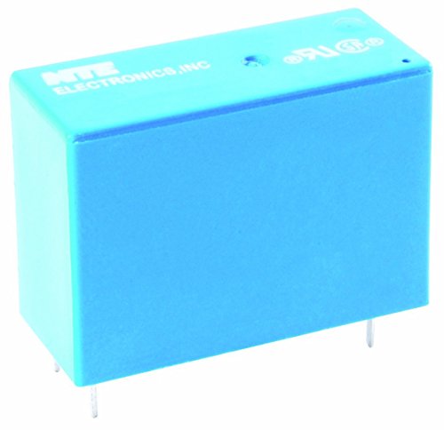 NTE Electronics R22-5D16-5/6 SPDT Power Relay 5V/6V DC 16A PCB Mount - Ideal for Industrial Control, Automotive & Home Automation Systems