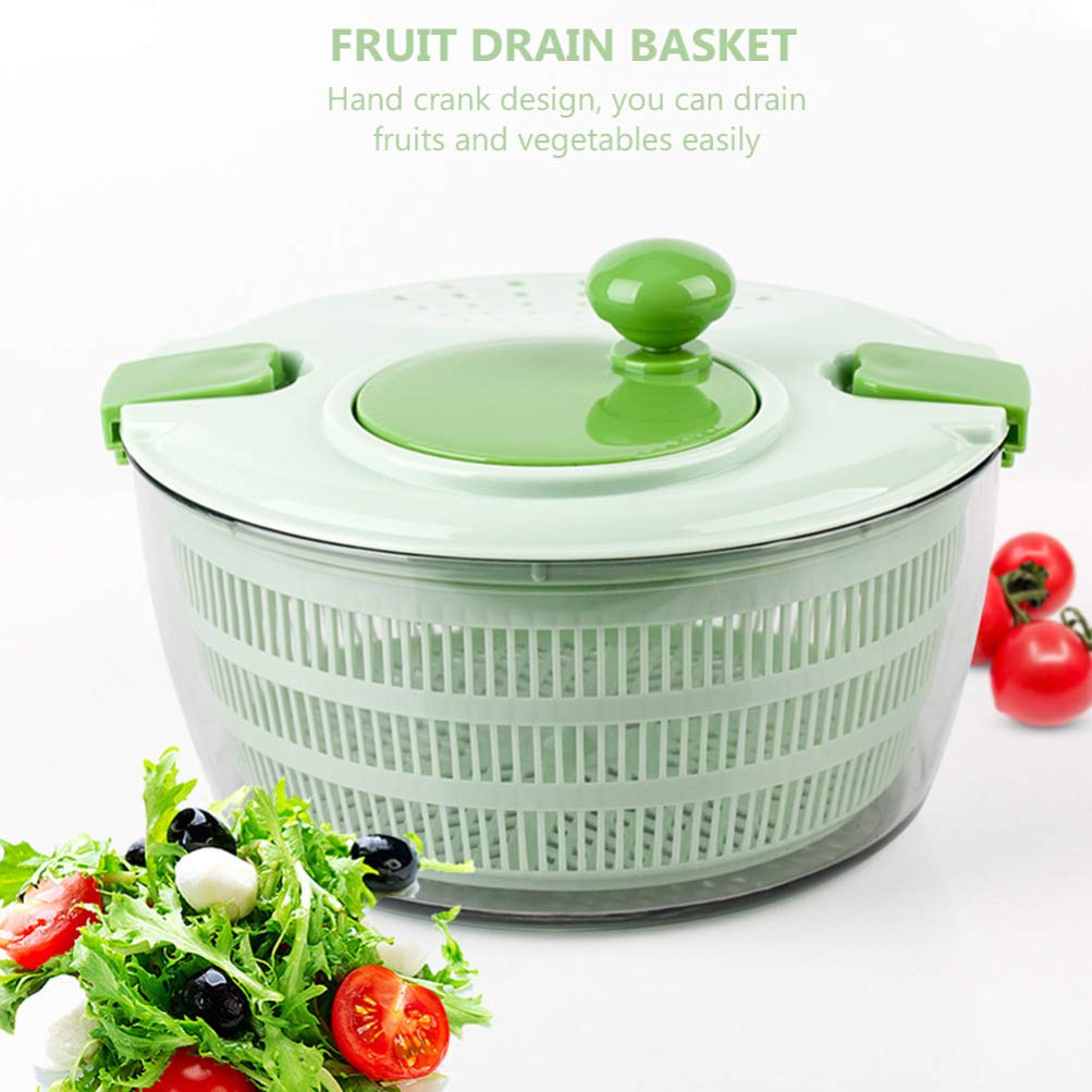 Cabilock 1-Piece Plastic Vegetable & Fruit Dehydrator Basket - Durable Kitchen Drainer for Drying Produce, Utensil Storage & Organization - Perfect for Berries, Herbs, Dishware Drying After Washing