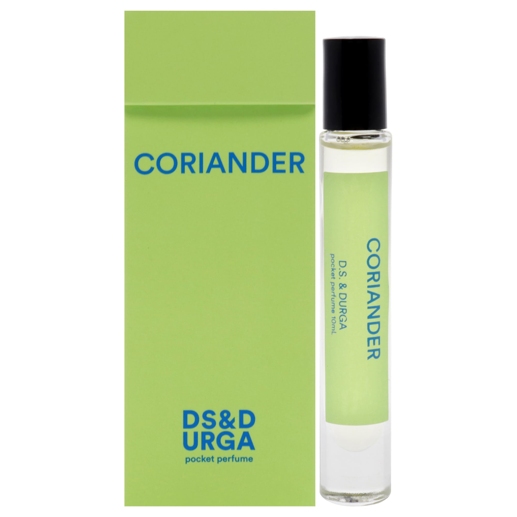 DS & Durga Coriander Eau de Parfum for Women - 0.3 oz Travel-Size Perfume Spray | Fresh Herbal Scent for Everyday Wear, Date Nights & Special Occasions