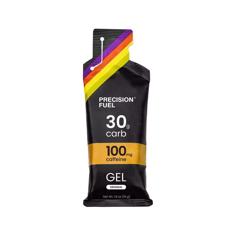 Precision Hydration PF30 Caffeine Energy Gel (Original Flavor) - Boost Performance for Running, Cycling & Endurance Sports