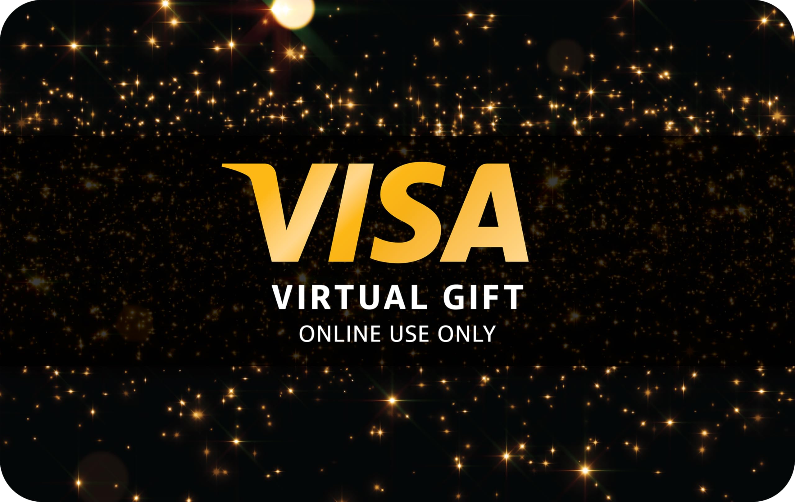 $200 Visa Virtual eGift Card - Digital Visa Gift Card for Online Shopping, Gaming & Subscriptions (Email Delivery, No Expiration)