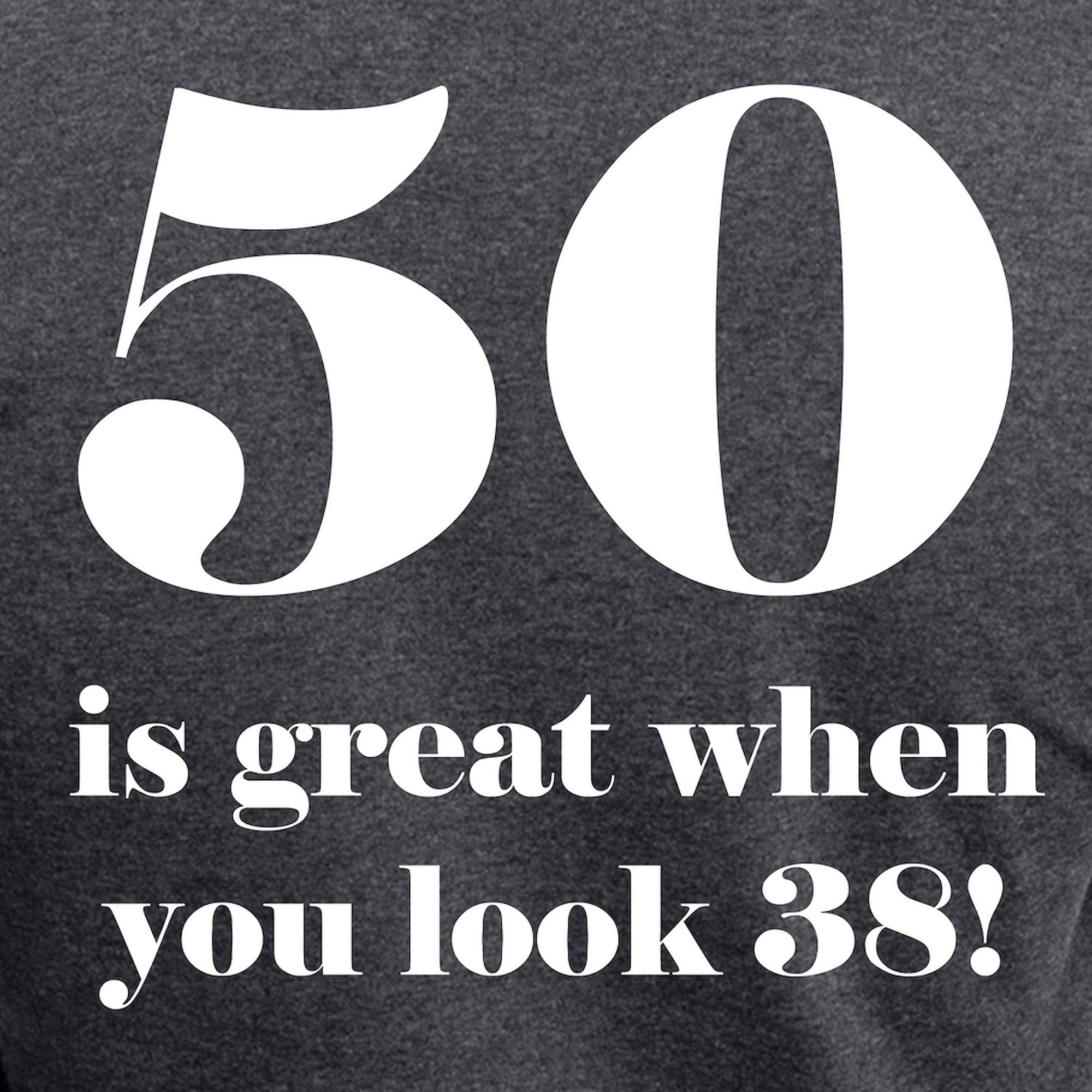 50th Birthday Pajamas for Women - Funny Novelty Sleepwear Set in Charcoal | Perfect for Birthday Gifts, Sleepovers & Relaxing at Home
