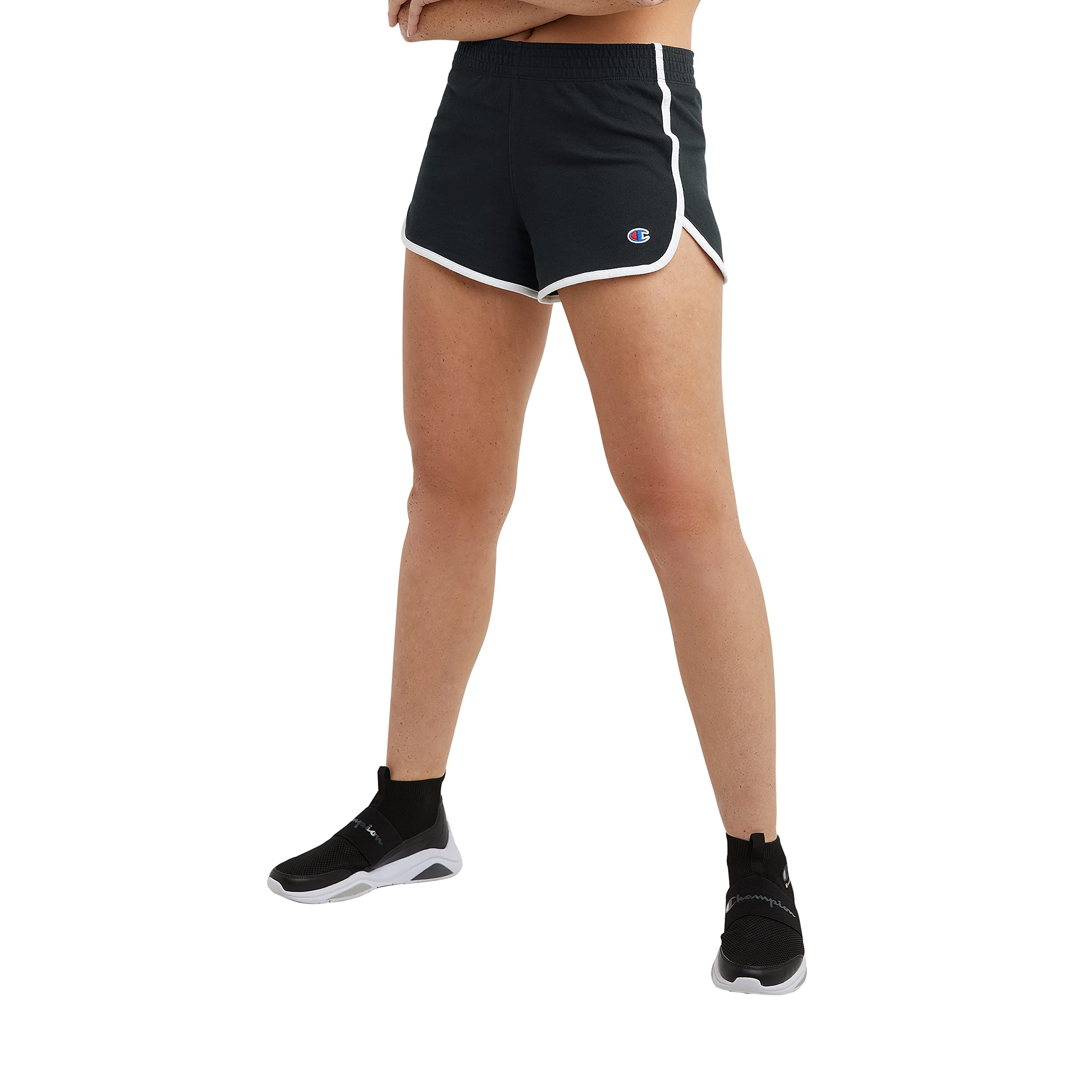 Champion Women's Athletic Shorts - Mid-Rise Gym Shorts for Running, Yoga & Workouts - Comfortable & Breathable Workout Shorts for Women - 2.5