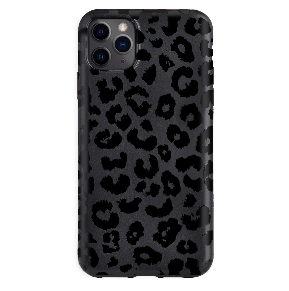 Black Leopard iPhone Case - Stylish & Durable Phone Cover for iPhone [Models] - Perfect for Everyday Protection & Fashion Statement