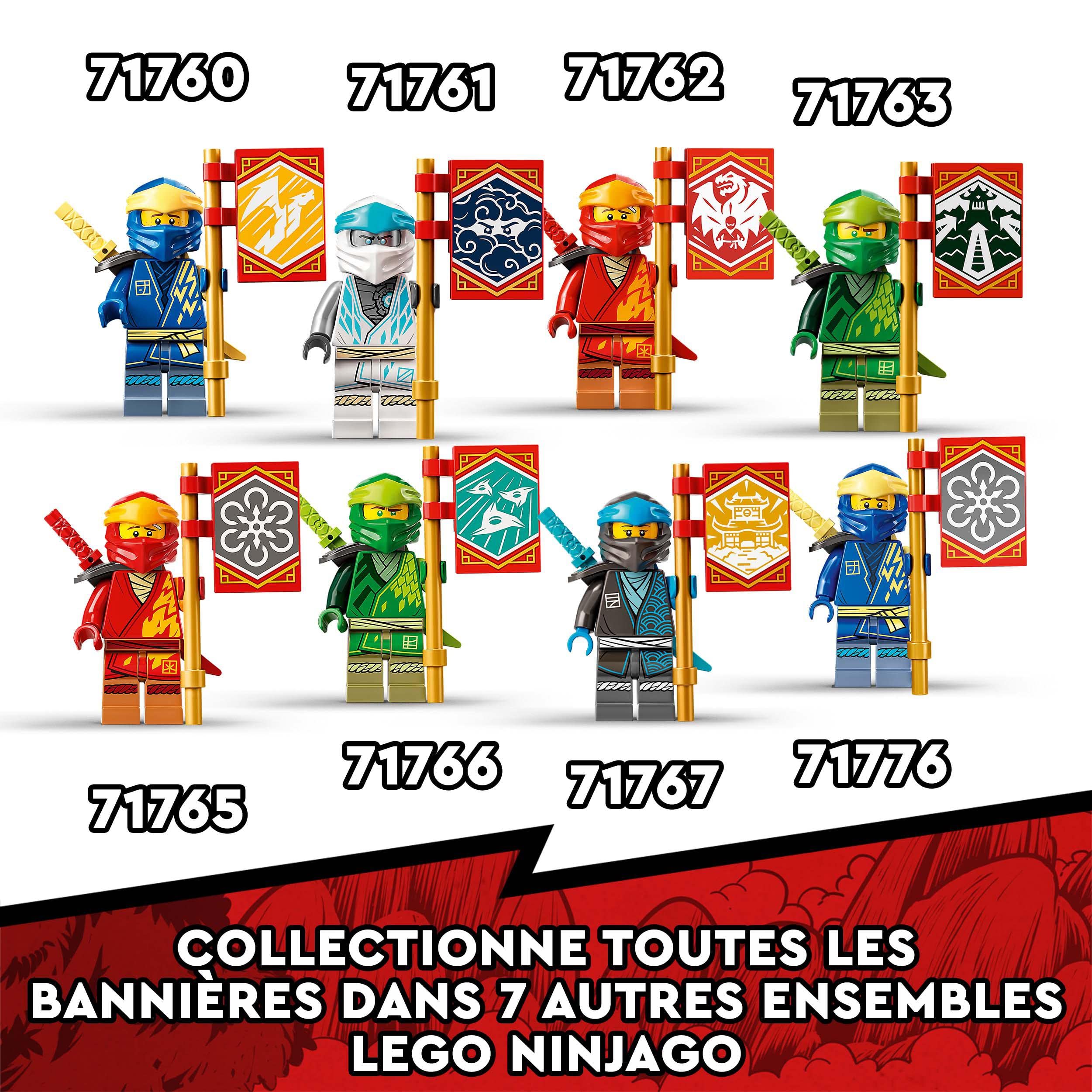LEGO 71767 Ninjago Dojo Temple Spinjitzu Masters Building Set with Lloyd, Kai & Snake Figures - Kids Toy for Ages 8+ with Mission Banner - Perfect Gift for TV Show Fans - Great for Creative Play & Ninja-Themed Adventures