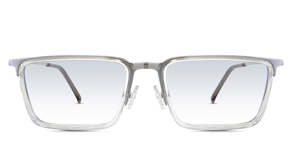 Zayn Men's Prescription Tinted Glasses - Blue Light Blocking & UV Protection for Work, Gaming & Reading