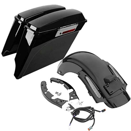 Saddlebags + Clear Fender Lens