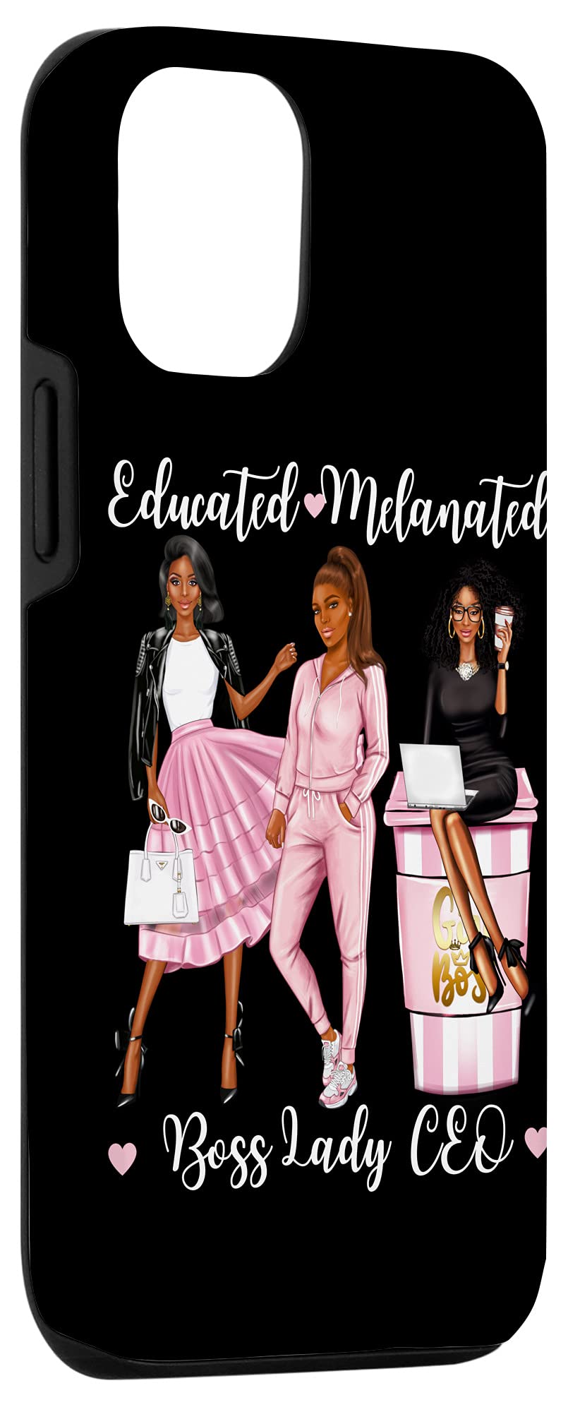 iPhone 12/12 Pro Case for Women - Stylish Protective Cover for Boss Ladies & CEOs | Durable Phone Case for Work, Business Meetings & Everyday Use