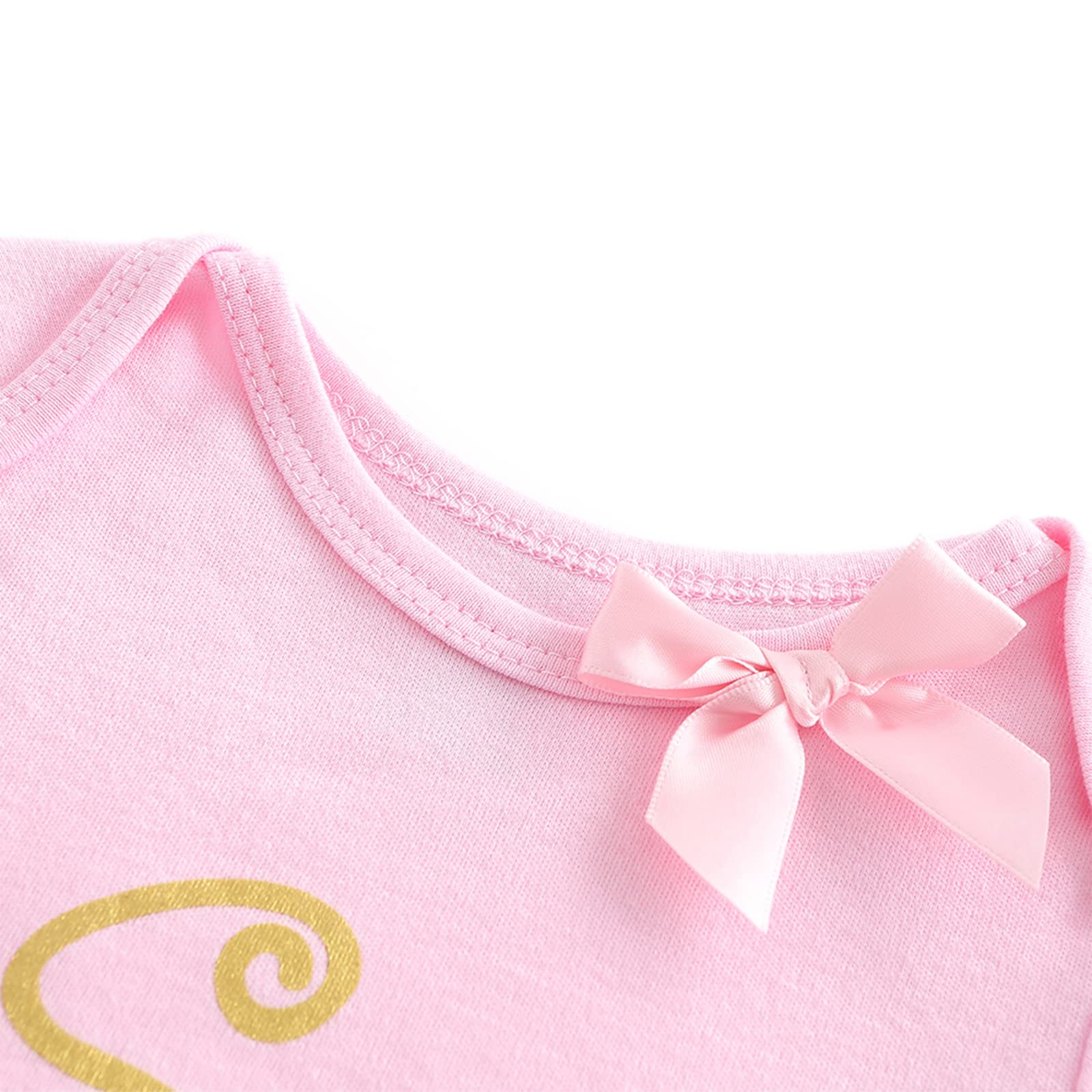 MAMIMAKA Baby Bodysuit Short Sleeve One-Piece Outfit with Pants - Soft Cotton Newborn Clothes for Boys & Girls 0-12 Months - Perfect for Playtime, Daycare & Family Outings