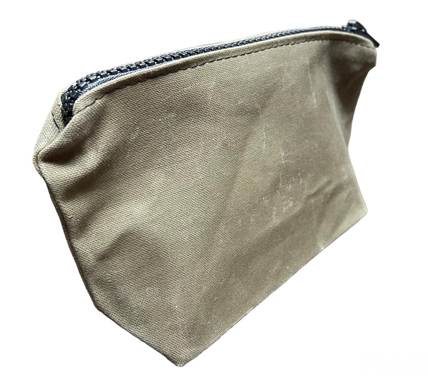 Waxed Canvas Camping Tote Bag - Bushcraft Fire Kit & Tool Pouch for Outdoor Adventures