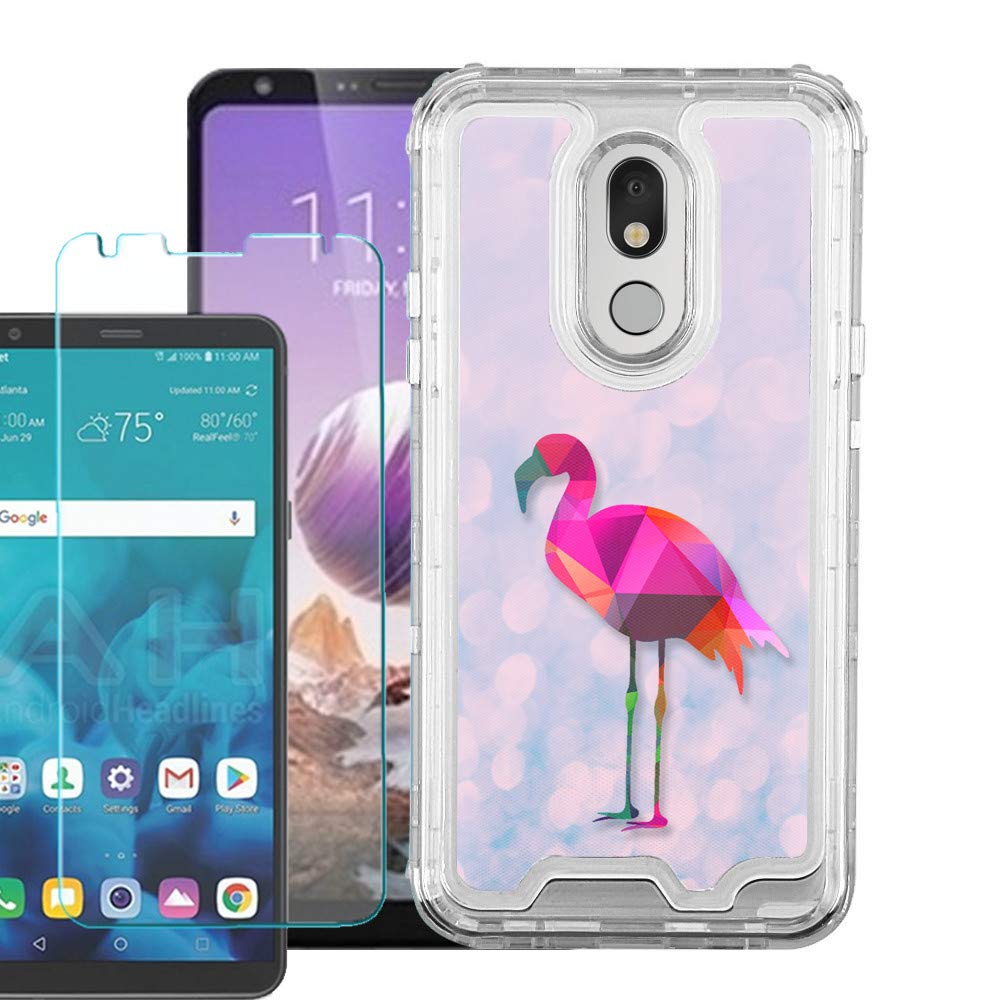 LG Stylo 5 Case - 3-Layer Hybrid Protective Cover with Screen Protector for Everyday Protection