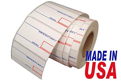 CAS 8010 Thermal Printing Scale Labels - 58x40mm (36 Rolls/Case) | UPC Barcode Compatible | Made in USA | Ideal for Retail, Shipping & Inventory Management