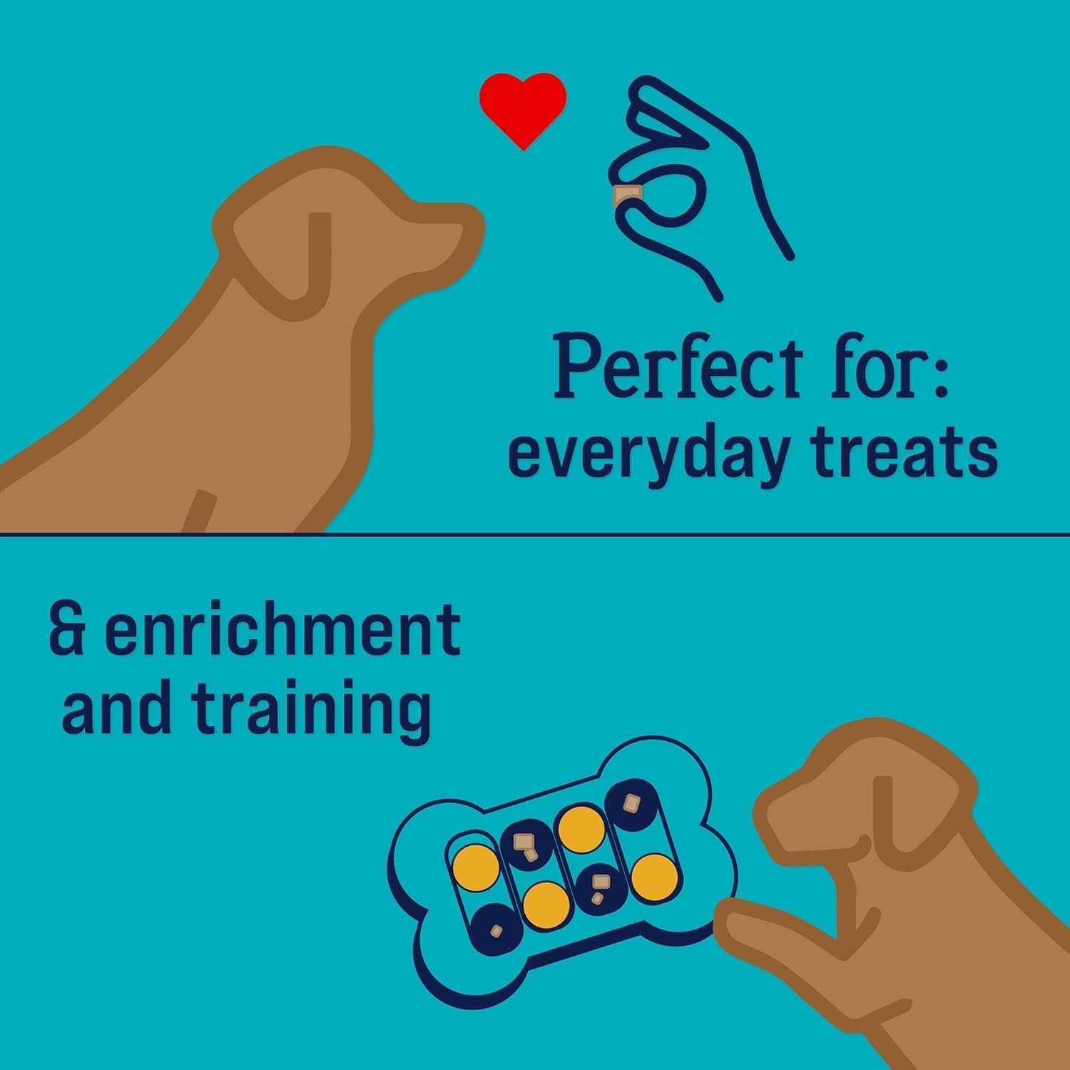 Premium Freeze-Dried Dog Treats - Chicken & Vegetable Recipe with Vitamin E for Immunity Support | Grain-Free, 8oz Resealable Pouch | Made in USA | Perfect for Training, Rewards & Digestive Health
