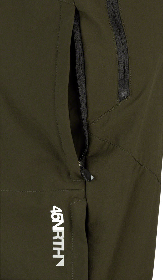 45NRTH 2024 Naughtvind Pants for Men - Polar Pine Color, 2XL - Winter Snow Pants for Skiing, Snowboarding & Cold Weather Outdoor Activities