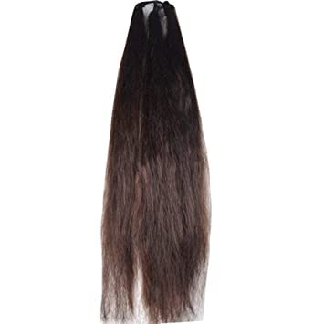 BLUSHIA Brown Hair Extension for Women & Girls - Braid Hair Parandi/Choti - Pack of 1 | Perfect for Weddings, Parties & Everyday Styling