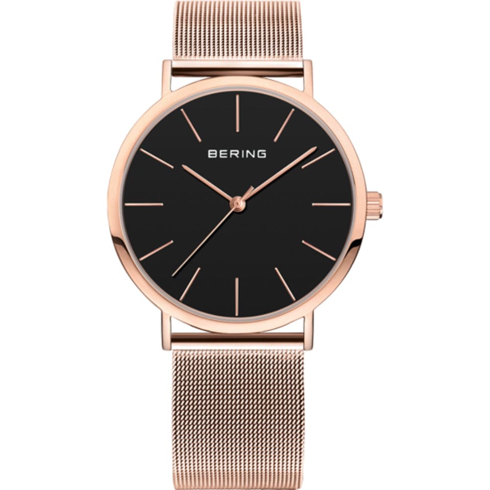BERING 13436 362 Classic Women's Watch - Elegant Stainless Steel Analog Wristwatch with Date Window - Perfect for Office, Business Meetings & Formal Occasions