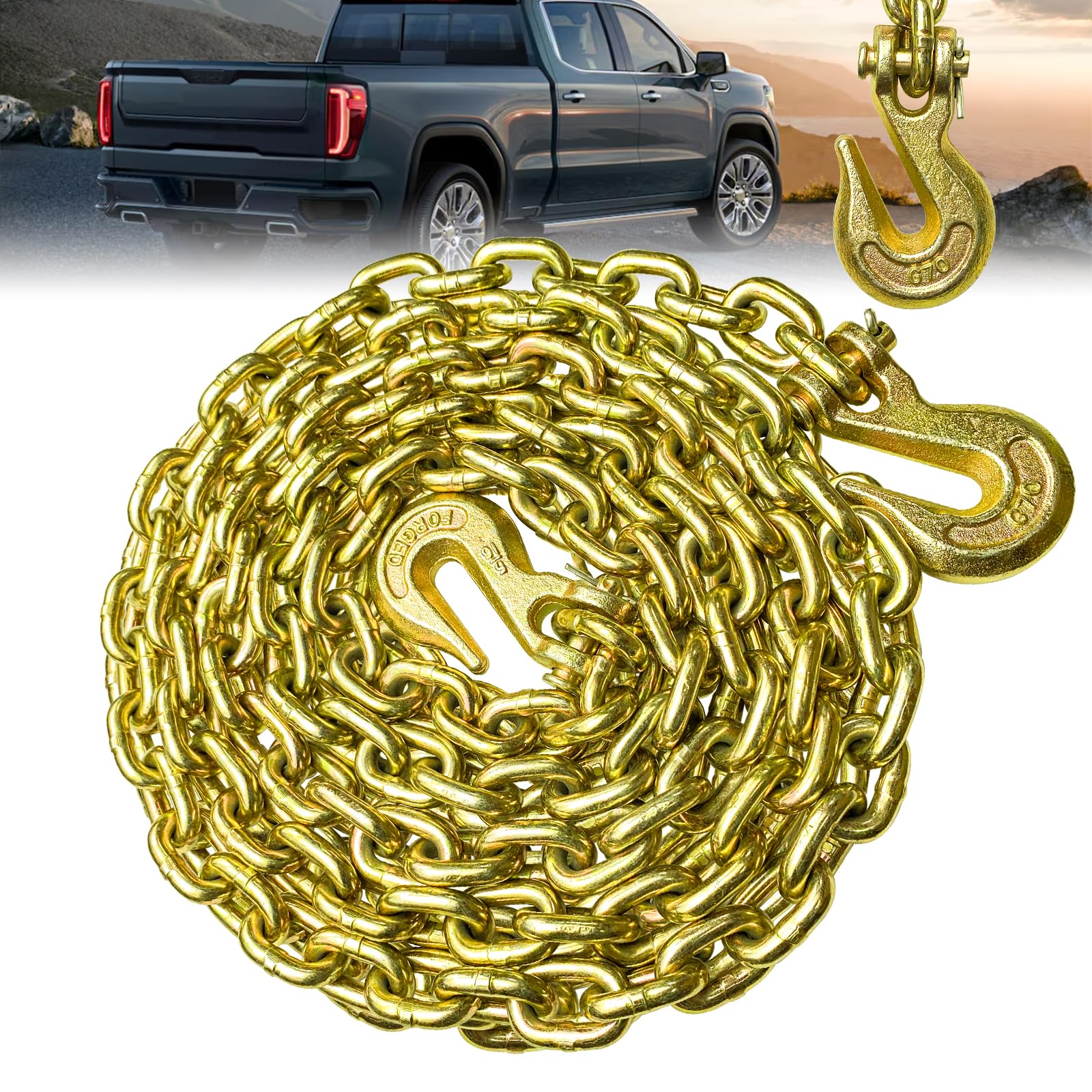 Heavy Duty G80 Transport Binder Chain 5/16