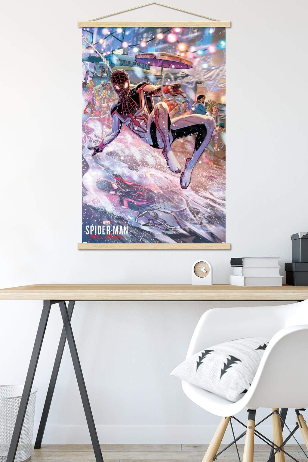 Marvel Spider-Man: Miles Morales Wall Poster by Javier Garron - 22.375