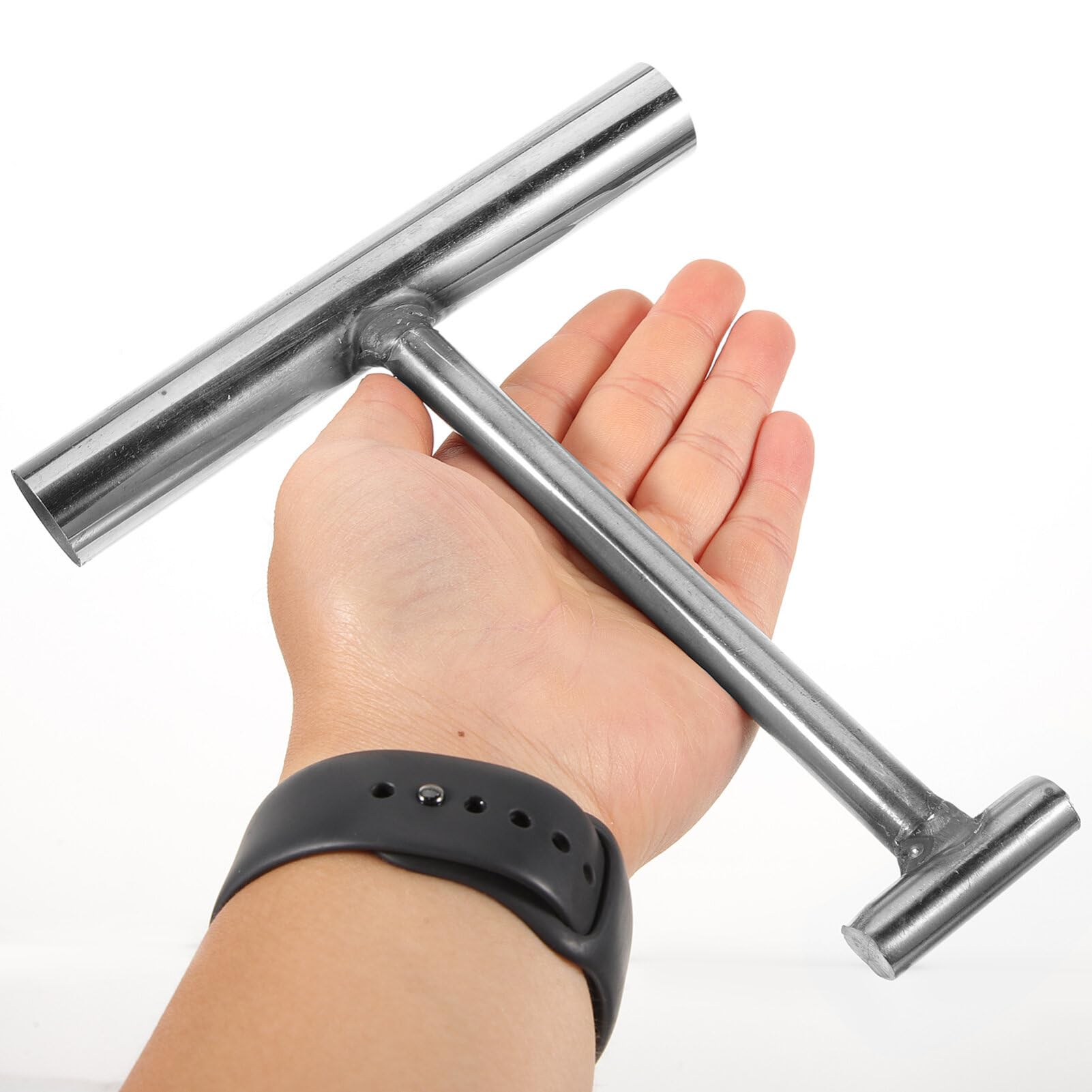 Healifty Heavy Duty Stainless Steel Wheel Pin Puller - Drain Cover Hooks, Manhole Cover Lifter & Boot Hooks - Durable Lifting Tool for Sewer Grates, Volume Gates & Utility Access - Perfect for Plumbing, Construction & Municipal Maintenance