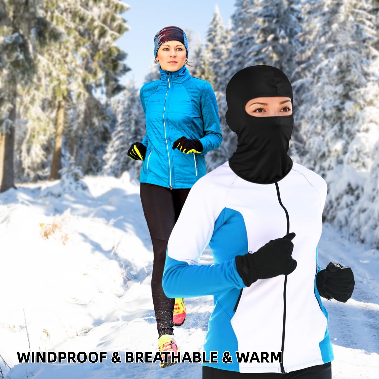 6 Pack Ski Mask Balaclava for Men & Women - Full Face Cover for Winter Sports, Sun Protection & Outdoor Activities - Cold Weather Gear for Skiing, Snowboarding & Hiking