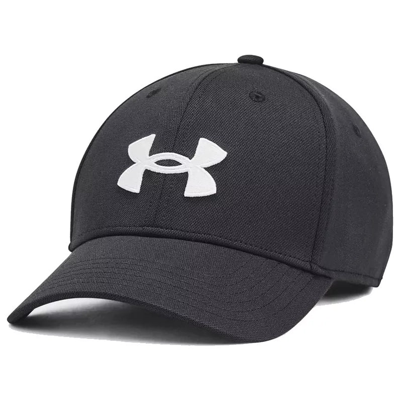 Under Armour Blitzing Adjustable Baseball Cap - Black | Performance Hat for Running, Training & Outdoor Sports