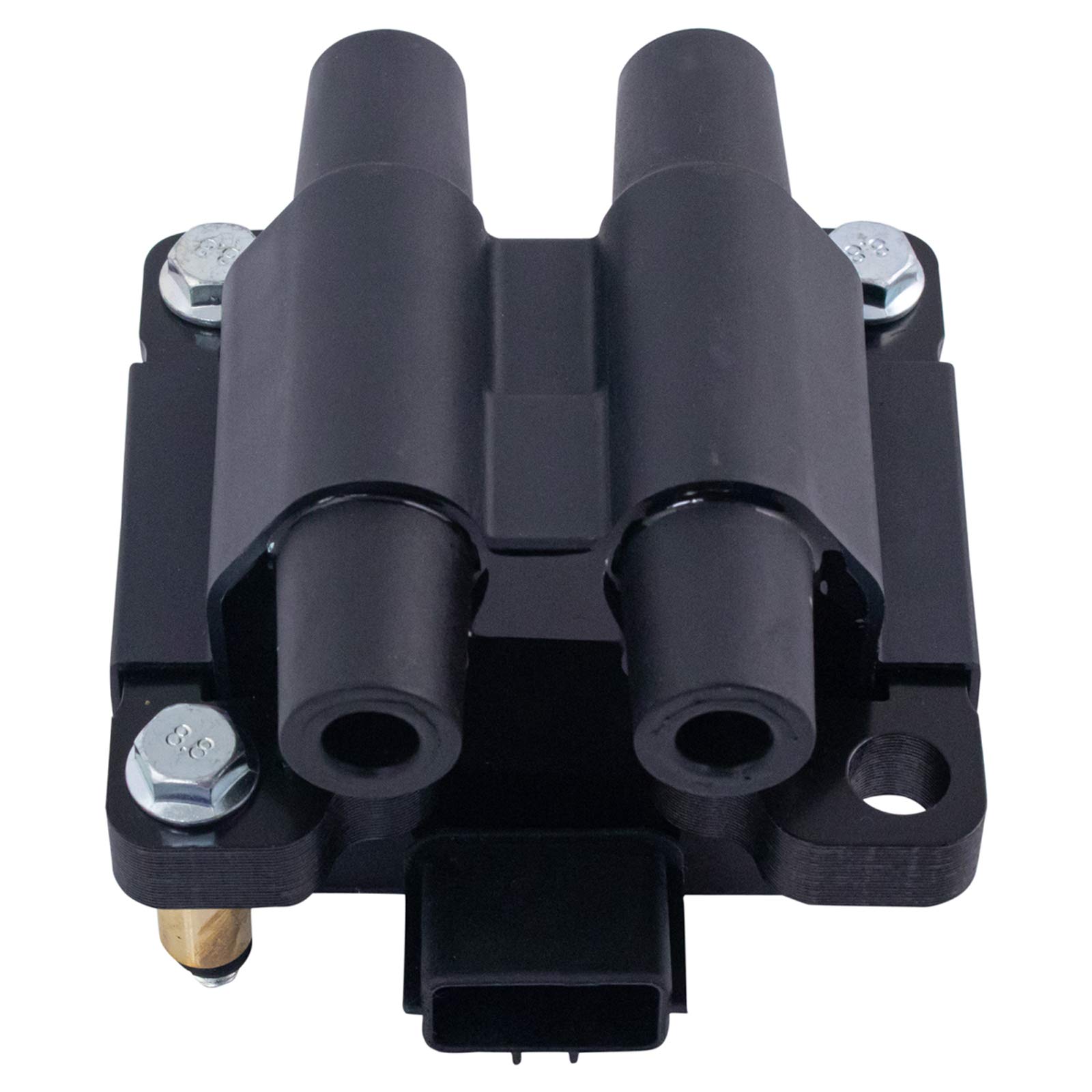 TRQ Ignition Coil & Spark Plug Wire Set - Compatible with 2005-2006 Saab 9-2X, 2005-2008 Subaru Forester, 2005-2010 Impreza, 2005-2009 Legacy Outback - High Performance Replacement Parts for Smooth Engine Start & Acceleration