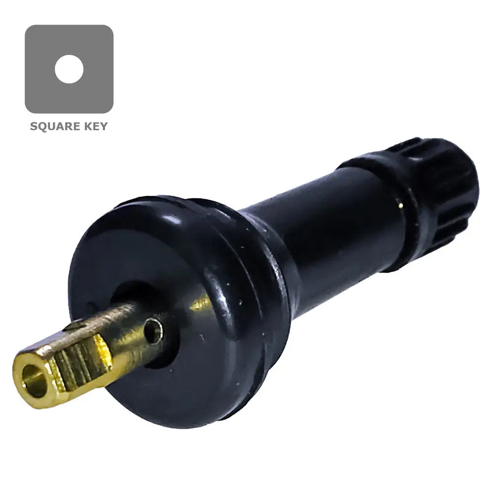AA 44 20008D TPMS Snap-in Valve Replacement - .453 Inch Universal Tire Pressure Monitoring Sensor Valve Stem - Perfect for Cars, Trucks & SUVs