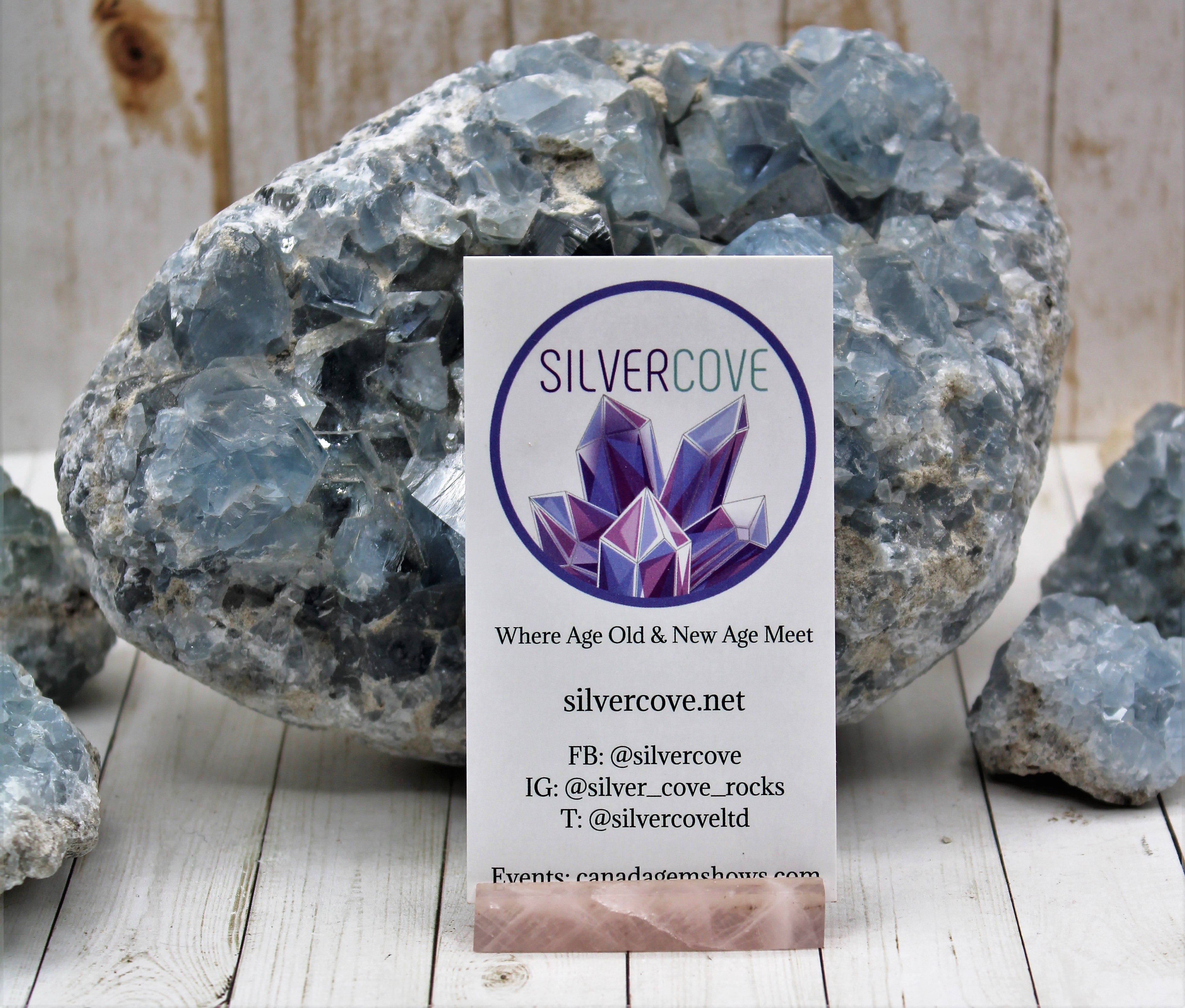 Natural Celestite Crystal Cluster - Healing Stone for Meditation, Home Decor & Spiritual Growth | Perfect for Reiki, Feng Shui & Gift Giving