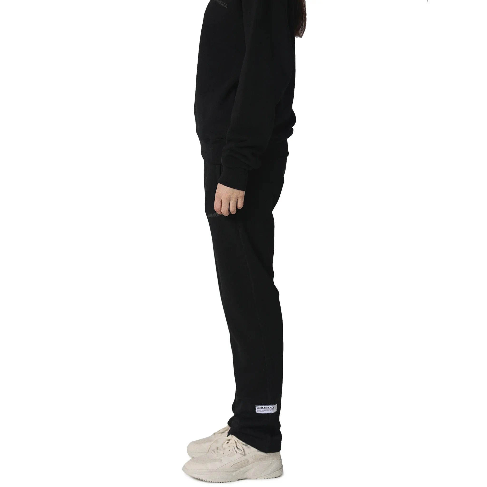 Human Race Mars Straight Leg Black Sweatpants for Men - Comfortable Casual Joggers with Elastic Waistband - Perfect for Gym, Running, Lounging and Streetwear Fashion