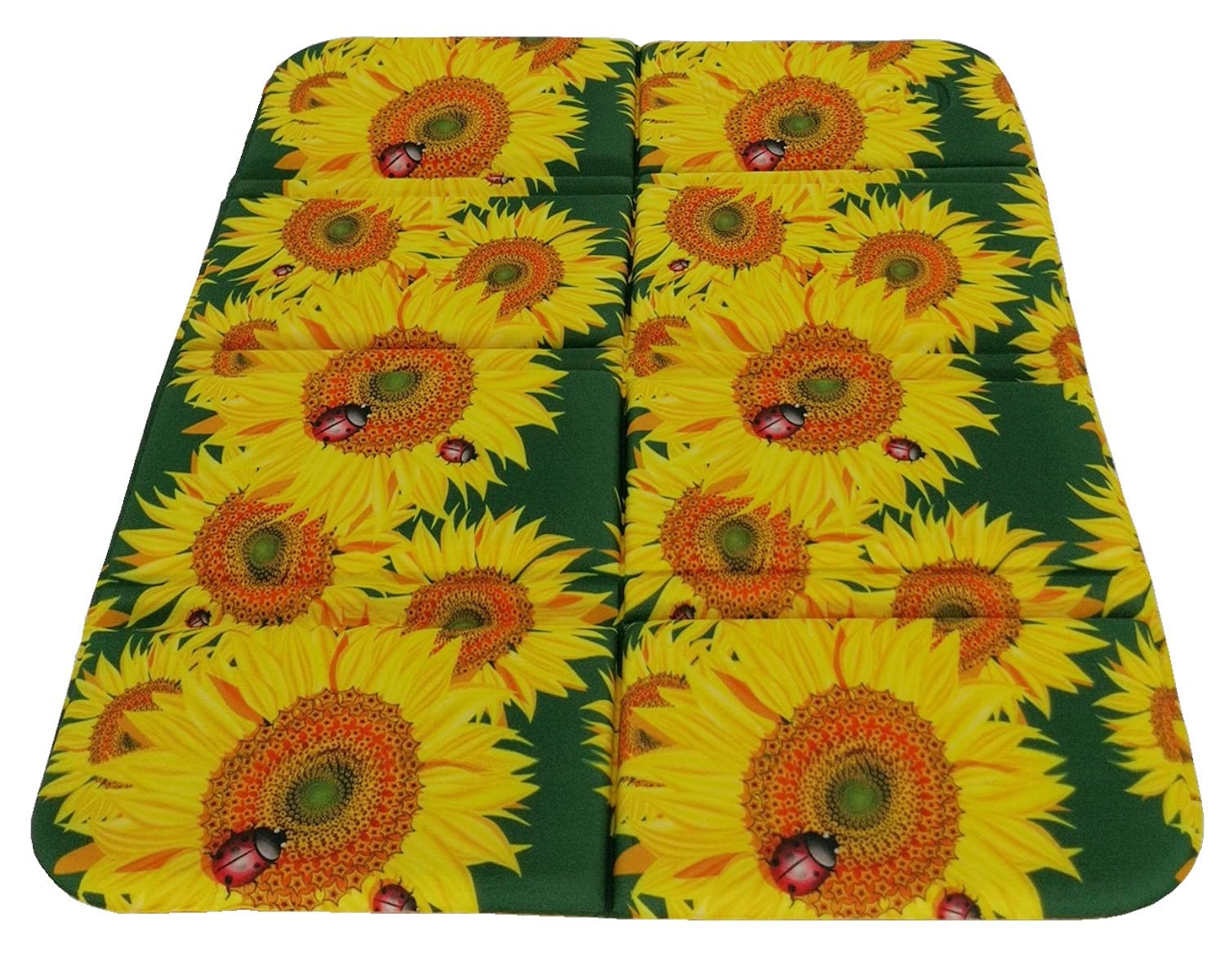 Waterproof Foldable Foam Mat Chair Cushion - Portable Seat Pad for Camping, Picnic & Outdoor Activities (Blue, Green, Red, Orange, Purple, Yellow)
