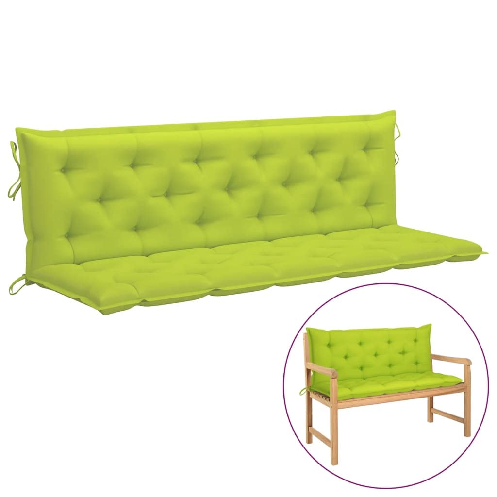 **Replacement Swing Chair Cushion - Thick Washable Outdoor/Indoor Seat Cushion with Backrest - Durable 70.9
