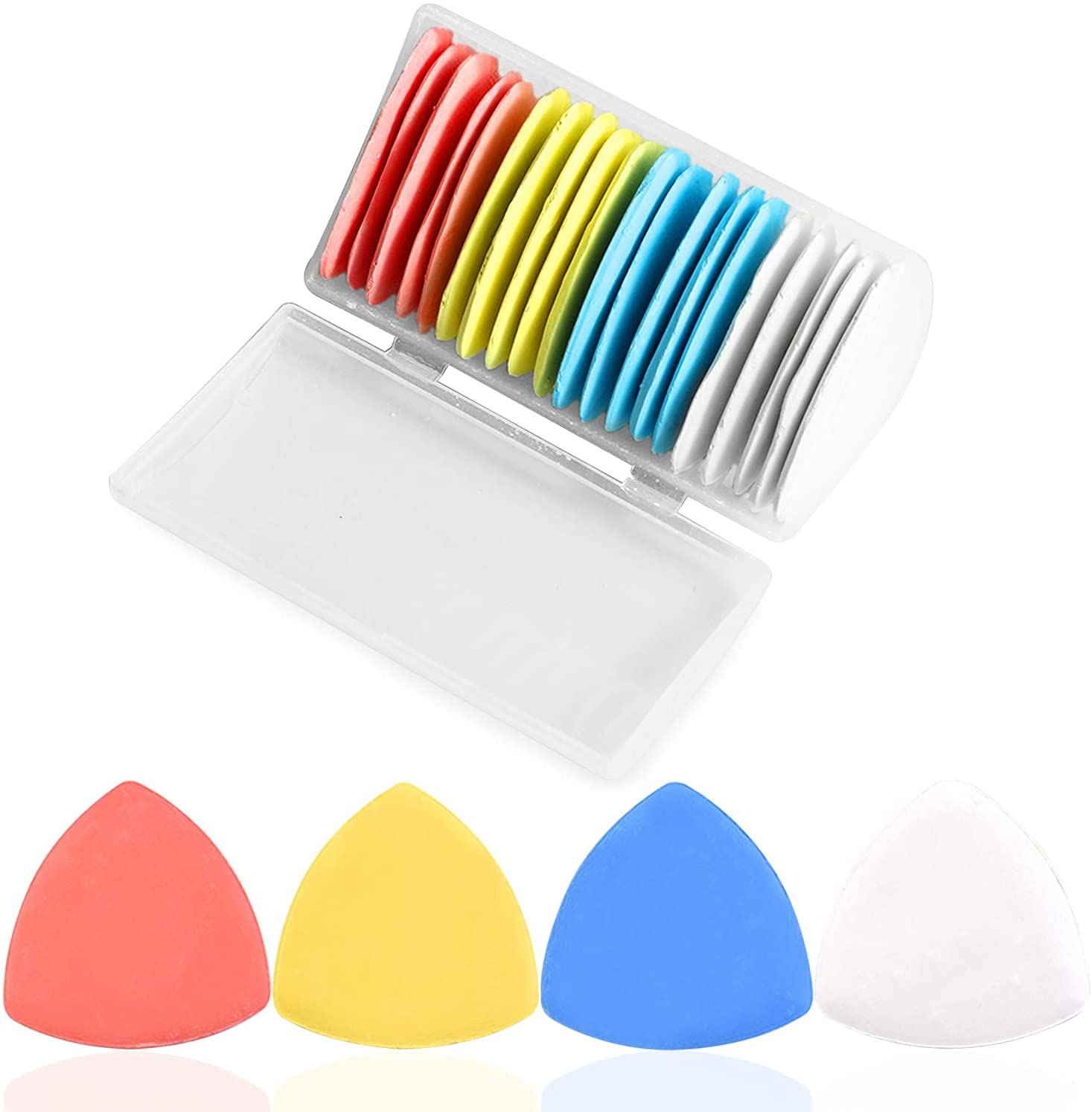 Eyilin 20PCS Professional Triangle Tailor's Chalk - Fabric Marking Pencils for Sewing, Quilting & DIY Crafts | Perfect for Tailoring, Dressmaking & Fabric Projects