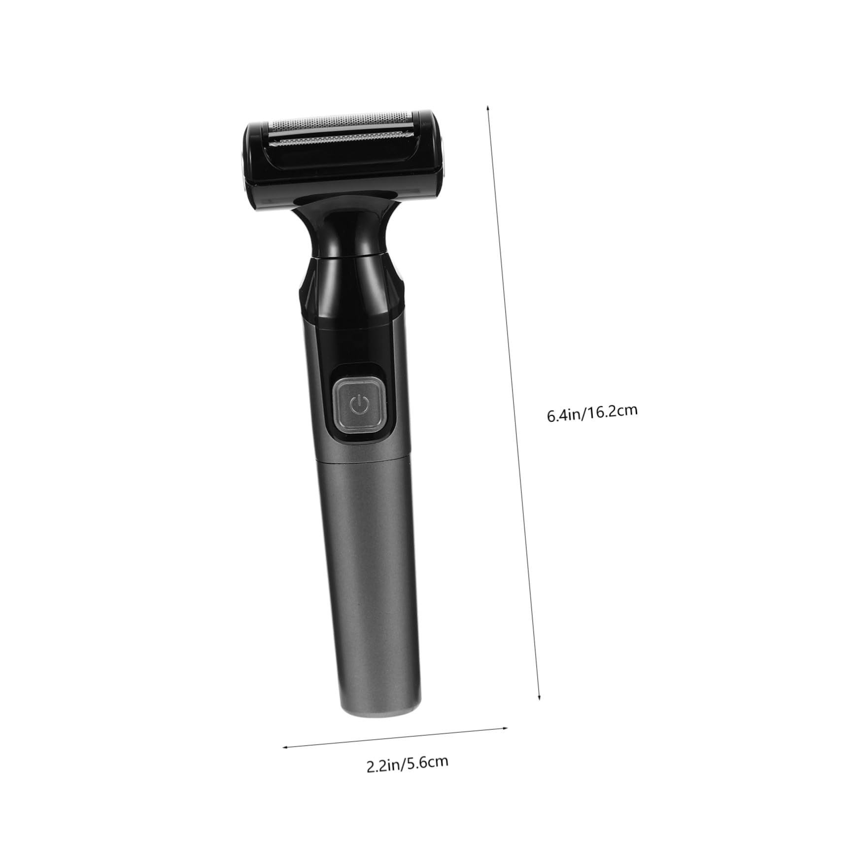 **Healeved Cordless Electric Shaver & Trimmer for Men – Rechargeable Face & Body Hair Removal – Black ABS Design – Perfect for Travel, Gym & Daily Grooming**