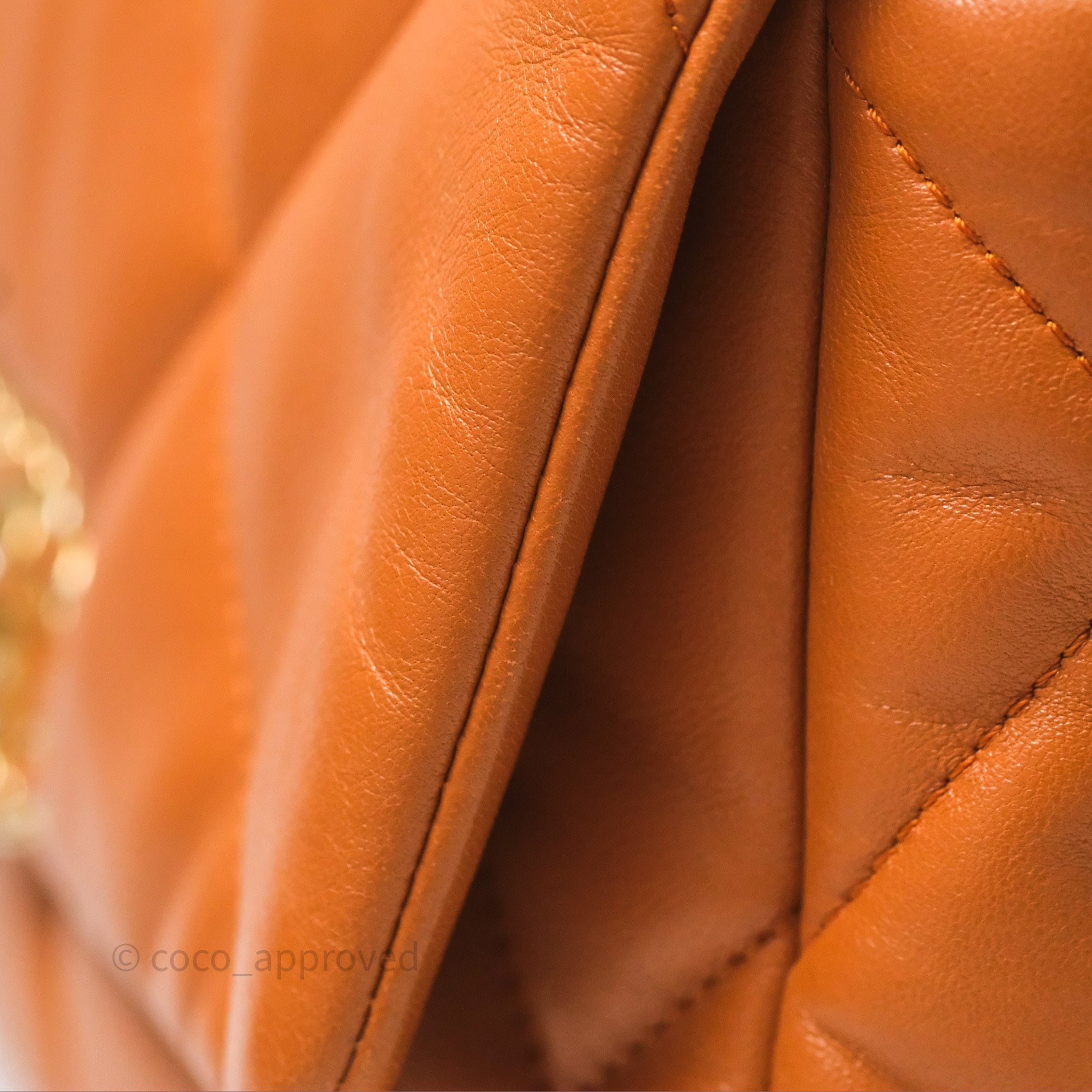 Chanel 19 Small Handbag in Caramel with Mixed Hardware - Luxury Designer Shoulder Bag for Women, Perfect for Date Nights & Special Occasions
