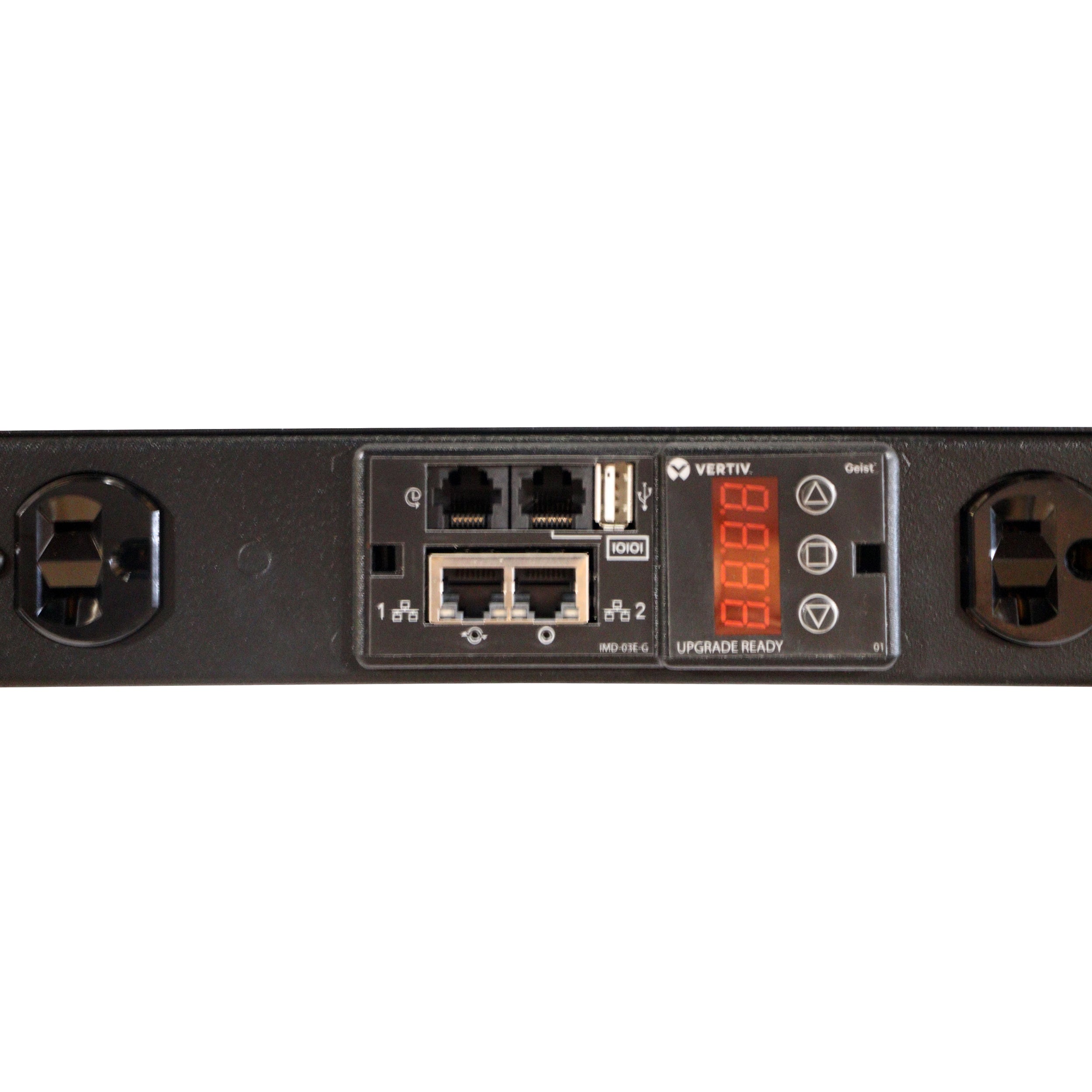 BELDEN 9PG2 241003 24 Outlet Vertical Rack Mount PDU Power Distribution Unit - L5-20P Plug, 20A, 120VAC - Ideal for Data Centers, Server Rooms & Network Equipment Power Management