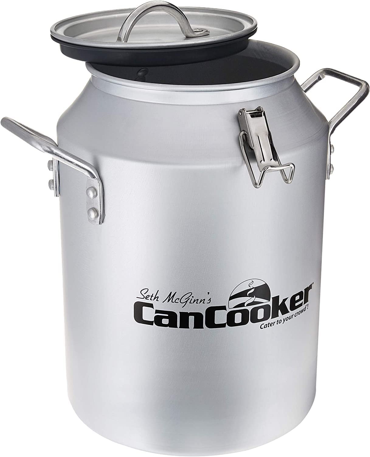 CanCooker 4 Gallon Portable Steam Cooker for Camping - Includes Cooking Rack, Butter Garlic Salt Seasoning & Cookbook | Perfect for Outdoor Cooking, RV Trips & Backpacking Meals