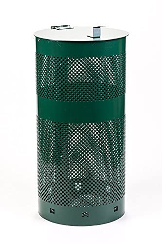 The Sentry® Dog Station - SINGLpul® Header Bag System with 400 Free Waste Bags & 25 Can Liners - Best Selling Pet Waste Station (500,000+ Sold in USA) - Perfect for Parks, Backyards & Dog-Friendly Spaces