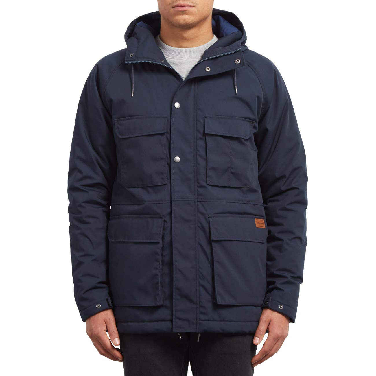 Volcom Men's Renton Heavyweight Winter Parka Jacket - Waterproof Insulated Coat for Extreme Cold Weather - Ideal for Snowboarding, Skiing & Outdoor Adventures