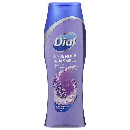 Dial Lavender Oatmeal Moisturizing Body Wash - 24 Pack Bulk Soap for Dry Skin - Relaxing Aromatherapy Shower Gel for Home, Spa & Gym Use