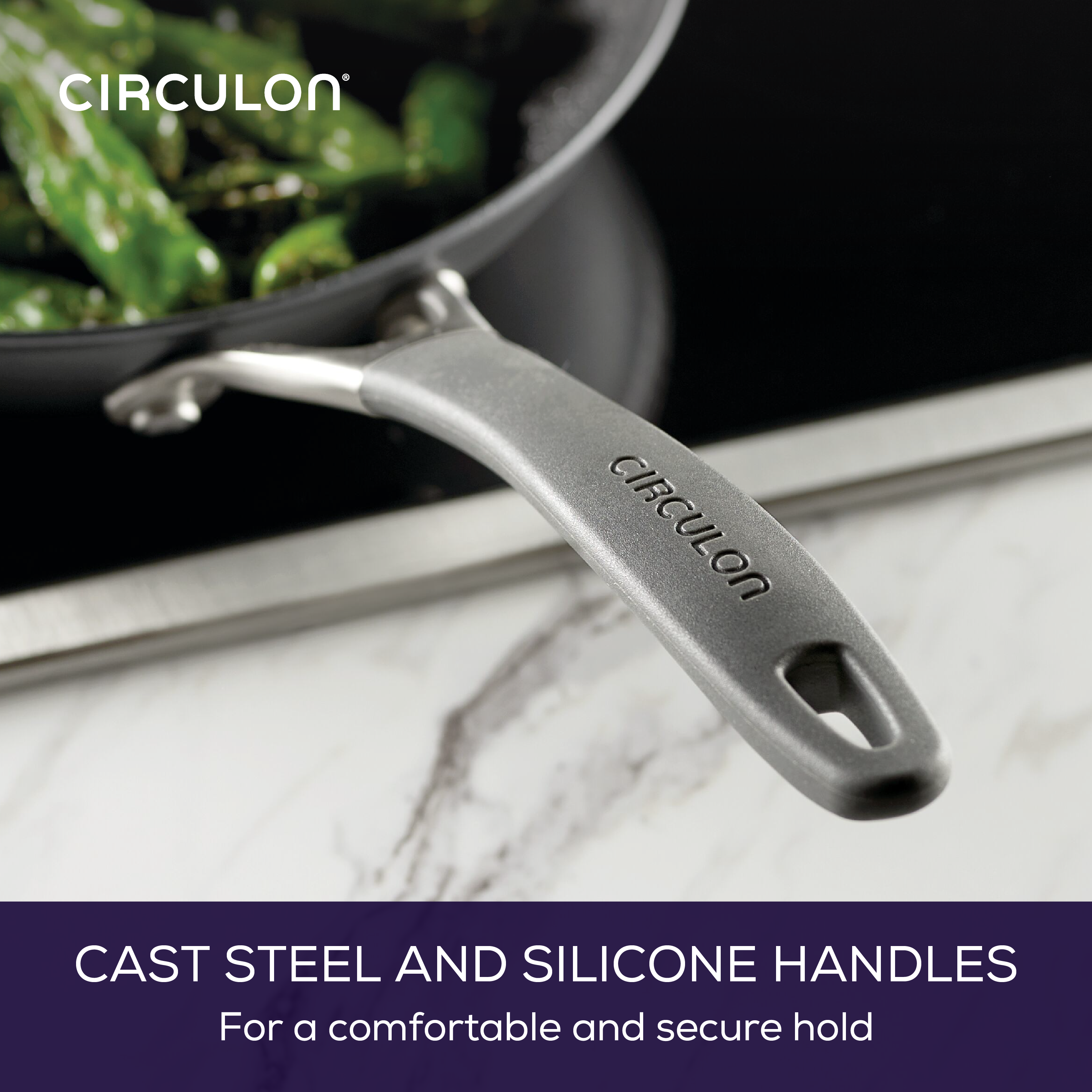 10 Inch Nonstick Frying Pan with ScratchDefense™ Technology - Perfect for Eggs, Pancakes & Stir Fry | Durable & Easy Clean Cookware for Home Kitchen